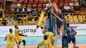 Хебър е първият финалист за волейболната Суперкупа