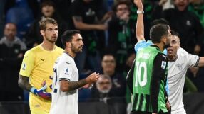 Лацио удари Сасуоло, изгониха и върнаха вратар (ВИДЕО)