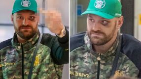 Среден пръст и посинено око - Фюри се завърна в Обединеното кралство