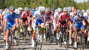 Ексклузивни кадри от Републиканското по колоездене за юноши (ВИДЕО)