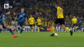 Аубамеянг отбелязва за Дортмунд 2:0 Арсенал (ВИДЕО)