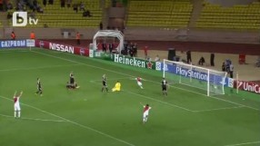 Бербатов с асистенция за 1:0 на Монако с Леверкузен (ВИДЕО)