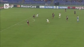 Утешителен гол за ЦСКА 1:5 Рома (ВИДЕО)