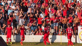 Сините пак паднаха от червените (ВИДЕО)