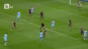 Манчестър Сити повежда с 1:0 на Рома (ВИДЕО)