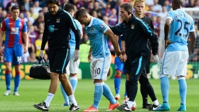 Серхио Агуеро няма да играе срещу Ювентус заради контузия