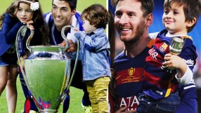 Синовете на Меси, Суарес и Пике дебютираха за 