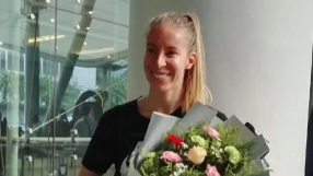 Доби Рабаджиева започна китайското си приключение със специален поздрав 