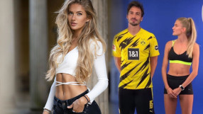 Една от най-сексапилните атлетки тренира с 