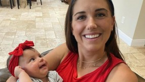 На терена 4 месеца след раждане (ВИДЕО)