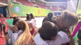 Сълзите на новите световни шампионки