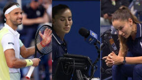 Гришо привлече вниманието на красива съдийка