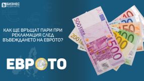 В каква валута ще получаваме парите при връщане на стоки след еврото?