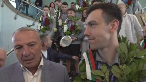 Аспарух Аспарухов: Това посрещане е мечта на всеки спортист (ВИДЕО)