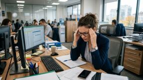 Стресът в работата струва 400 млн. евро годишно на българската икономика