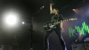 Placebo с голям LED екран за шоуто в София