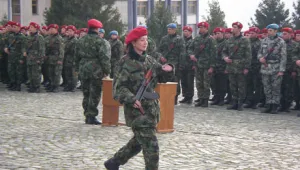 Курсантите от Военния университет 