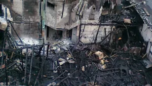 Голям пожар горя в Димитровград, няма пострадали