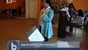 Ученици влизат зад кулисите на Русенска опера