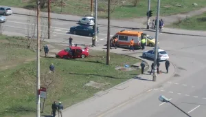 Двама ранени при тежка катастрофа в 