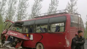 36 души загинаха при тежка катастрофа в Китай