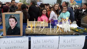 Напрежение в Македония след петорното убийство