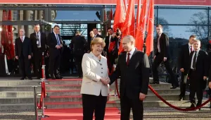 Ангела Меркел и Владимир Путин откриха Хановерския промишлен панаир