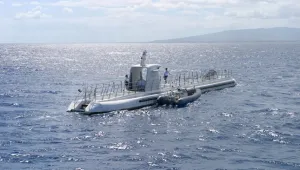 Китаец извърши изпитание със самоделна подводница