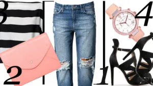 Boyfriend jeans: Облечи ги по три различни начина. І