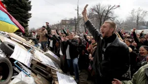 Проруски активисти превземат нови сгради в Донецк