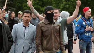 Проруски бунтовници нападнаха шествие за единение в Донецк