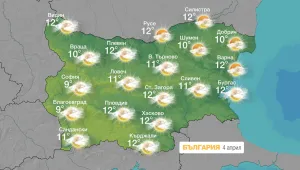 В събота - под нулата, в неделя - до плюс 14
