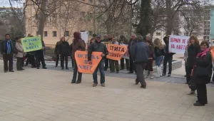 Протест в пернишкия „Тролейбусен транспорт”