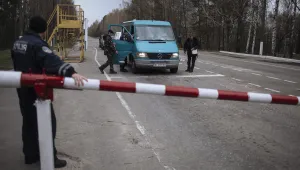 Горски пожар избухна до атомната централа Чернобил