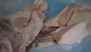 Полицаи конфискуваха близо тон месо от нелегален цех