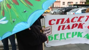 Национален протест срещу застрояването на парковете (СНИМКИ)