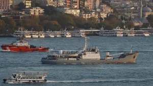 Руски боен кораб потъна край турския бряг