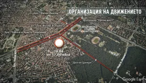 „Вечното дерби” отново затрудни транспорта в София