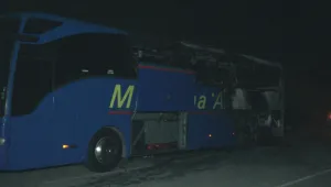 Фирмата собственик на изгорелия снощи автобус е изрядна по документи