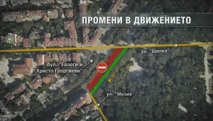 Промени в движението в центъра на София заради строителството на метрото