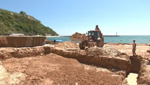 Изкоп на плажа в Каварна: Бившият кмет алармира за строителство на пясъка 