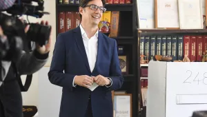 Първи резултати в Северна Македония: Кандидатът на управляващите води на първия тур 