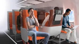 Как биха изглеждали самолетните салони след COVID-19 (СНИМКИ)