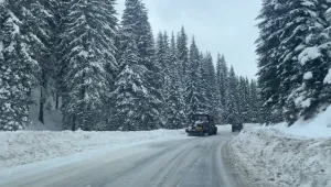 Само с вериги през 
