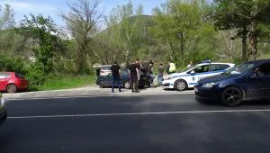 Задръстване на път Е79 заради верижна катастрофа край Благоевград