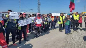Нова блокада на пътища заради протест на работници от 