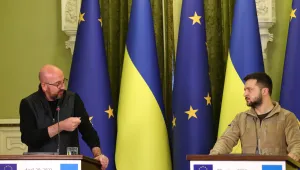 Шарл Мишел след срещата със Зеленски: ЕС ще направи всичко възможно, за да спечели Украйна
