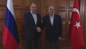 На посешение в Турция: Сергей Лавров се среща с Мевлют Чавушоглу