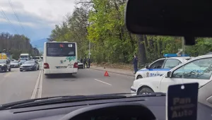 Катастрофа на бул. „Симеоновско шосе“ в София: Има три смачкани коли