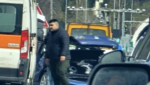 Тежка катастрофа на магистрала „Хемус“, задръстването е километрично (ВИДЕО)